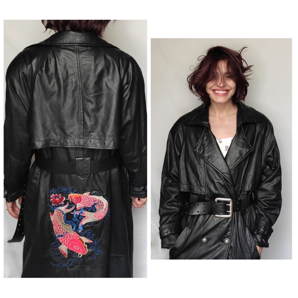 Unique long overcoat extravagant